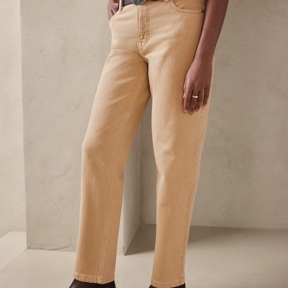 New Banana Republic STRAIGHT MINERAL DYE JEAN - Picture 2 of 6